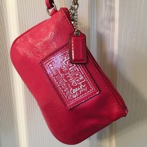Coach Poppy Wristlet